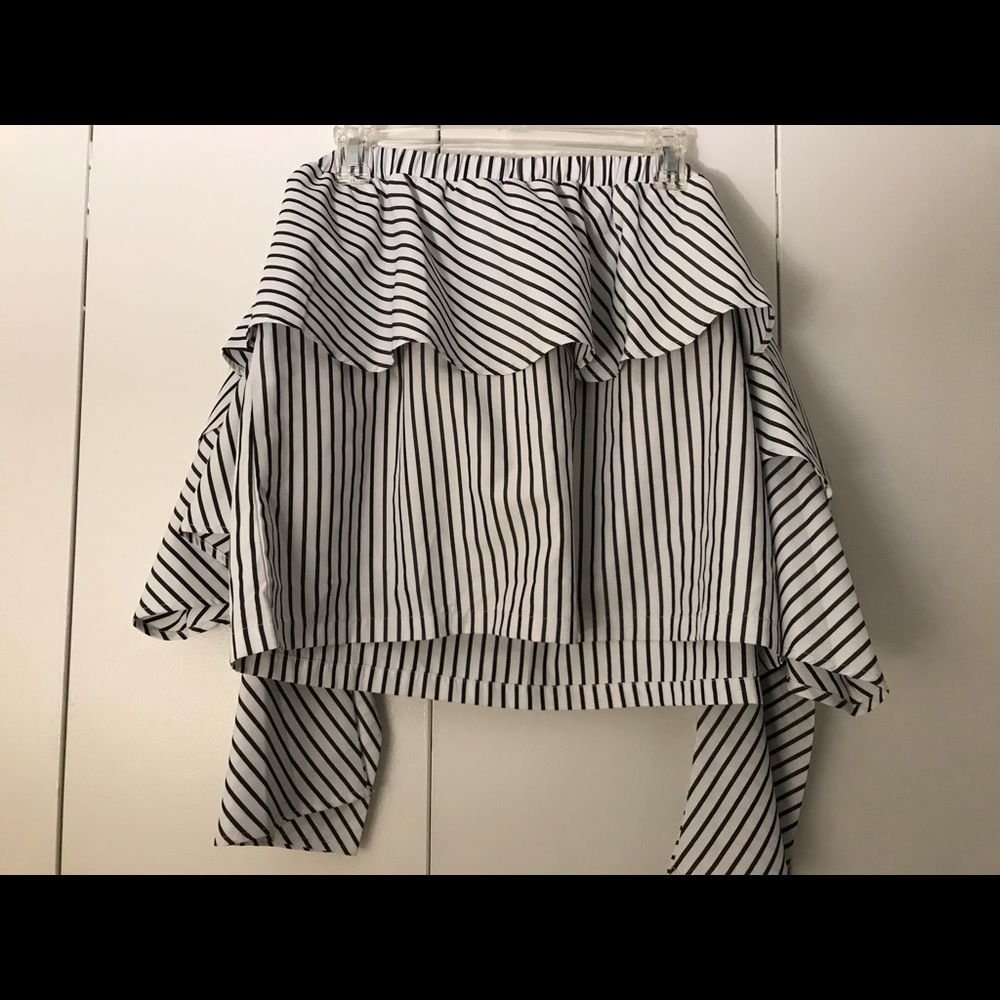 BooHoo off shoulder top